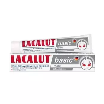 LACALUT Зубная паста basic white 75.0