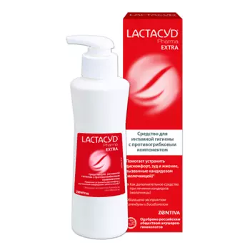 LACTACYD Лосьон Фарма Экстра 249.0
