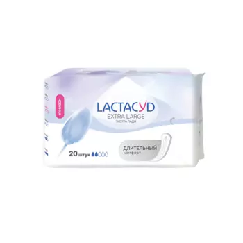 LACTACYD Прокладки для ежедневного использования Extra Large 20.0