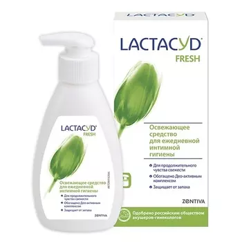 LACTACYD Средство для интимной гигиены Fresh 200.0
