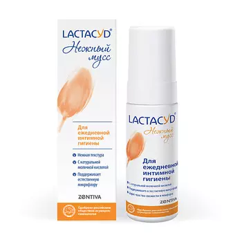 LACTACYD Средство для интимной гигиены Нежный мусс 125.0