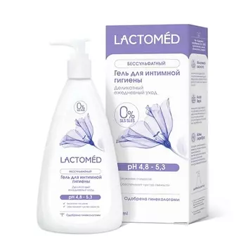 LACTOMED Гель для интимной гигиены Деликатный ежедневный уход 200.0