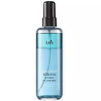 LADOR Масло-мист для волос парфюмированное с кератином KERATIN LAYERED OIL MIST 130.0