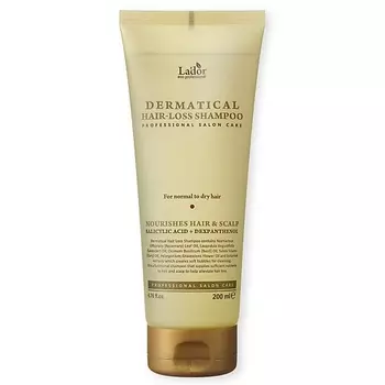 LADOR Шампунь против выпадения волос DERMATICAL HAIR-LOSS SHAMPOO 200.0