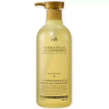 LADOR Шампунь против выпадения волос DERMATICAL HAIR-LOSS SHAMPOO 530.0