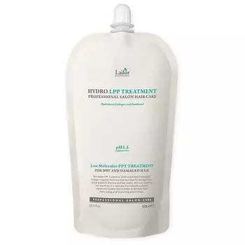 LADOR Восстанавливающая и увлажняющая маска для поврежденных волос Hydro LPP Treatment 500.0