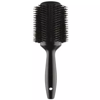 LADY PINK Брашинг для волос BASIC wood с деревянной ручкой и натуральной щетиной (диаметр 90 мм)