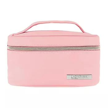 LADY PINK Косметичка-чемоданчик BASIC must have розовая