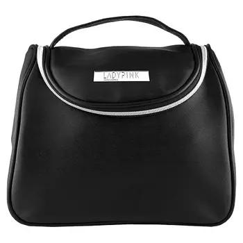 LADY PINK Косметичка-сундучок BASIC must have черная