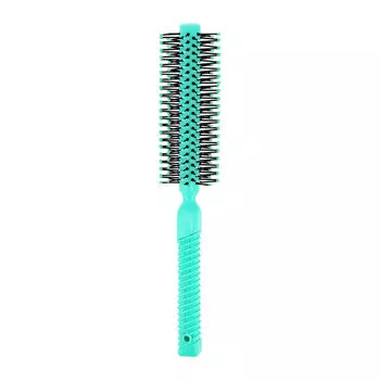 LADY PINK Щетка для волос BASIC массажная вентилируемая круглая зеленая