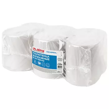 LAIMA Бумажные полотенца в рулонах UNIVERSAL 6.0