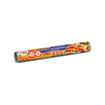 LAIMA Фольга пищевая алюминиевая, толщина 8 мкм 1