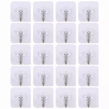 LAIMA Крючки самоклеящиеся универсальные Home