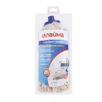 LAIMA Насадка МОП для швабры, веревочная