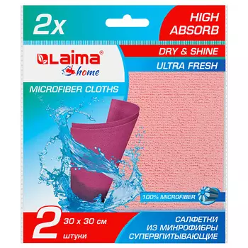 LAIMA Салфетка губчатая из микрофибры PVA супервпитывающая HIGH ABSORB