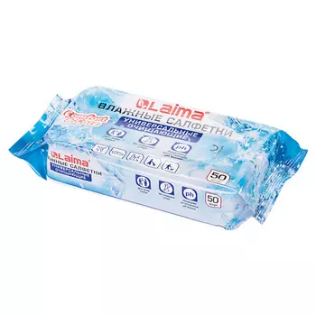 LAIMA Салфетки влажные 50