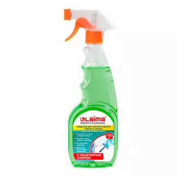 LAIMA Средство для мытья стекол и зеркал с нашатырным спиртом 750