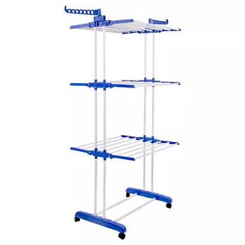 LAIMA Сушилка напольная для белья раскладная многофункциональная HOME