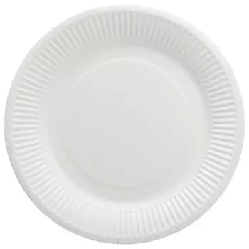LAIMA Тарелка одноразовая бумажная
