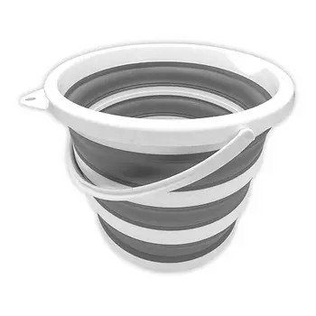 LAIMA Ведро складное силиконовое для дома Home