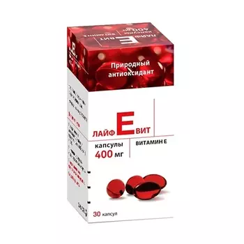 АПТЕКА Лайфевит капс. 400мг N30