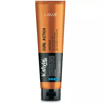 LAKME Гель-текстура для укладки вьющихся и кудрявых волос K. Style Curl Action Hottest Gel