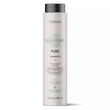 LAKME Шампунь глубоко очищающий для жирной кожи головы Teknia Scalp Care Pure Shampoo