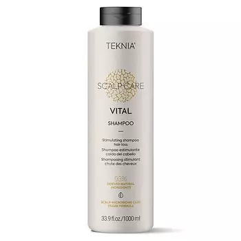 LAKME Шампунь Vital мицеллярный бессульфатный против выпадения волос Teknia Scalp Care Vital Shampoo