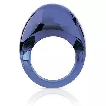 LALIQUE CRYSTAL LALIQUE Кольцо-Кабошон Cap Ferrat (фиолетовый) 51