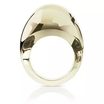 LALIQUE CRYSTAL LALIQUE Кольцо-Кабошон Lustre Bronze (прозрачный коричневый) 49