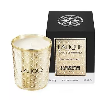 LALIQUE Свеча ароматическая Plume Blanche