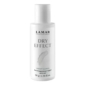 LAMAR PROFESSIONAL Антигидрозная пудра для ног DRY EFFECT 100.0