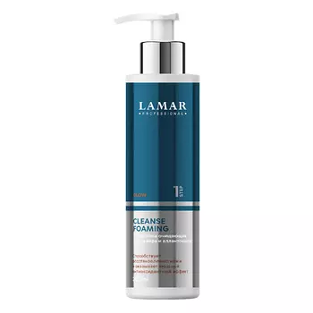LAMAR PROFESSIONAL Крем-пенка очищающая c алоэ вера и аллантоином CLEANSE FOAMING, 200 мл 200.0
