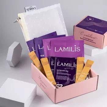 LAMILIS Подарочный набор уходовой косметики из 12 средств для лица