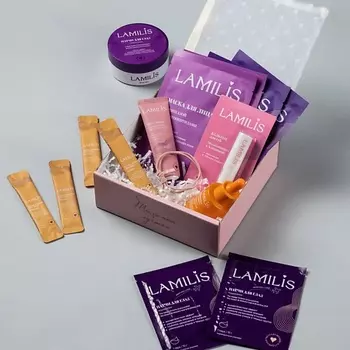 LAMILIS Подарочный набор уходовой косметики из 16 средств для лица
