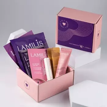 LAMILIS Подарочный набор уходовой косметики из 8 средств для лица