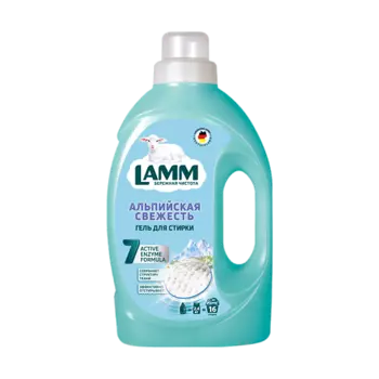 LAMM Гель для стирки "АЛЬПИЙСКАЯ СВЕЖЕСТЬ" для белого белья 1040.0
