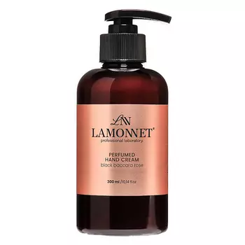 LAMONNET Крем для рук парфюмированный, питательный и увлажняющий. Черная роза Баккара 300.0