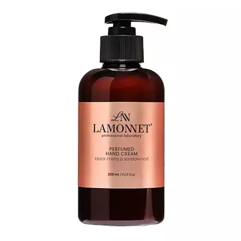 LAMONNET Крем для рук парфюмированный, питательный и увлажняющий. Черная вишня и сандаловое дерево 300.0