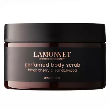 LAMONNET Скраб для тела парфюмированный, с маслами. Черная вишня и сандаловое дерево 250.0