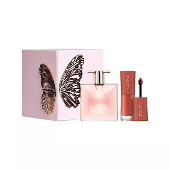 LANCOME Лимитированный набор: Парфюмерная вода Idole + Жидкая губная помада