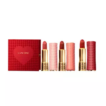 LANCOME Набор губных помад L’Absolu Rouge Intimatte Holiday Limited Edition