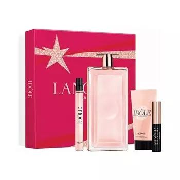 LANCOME Набор Idole: Парфюмерная вода + Миниатюра + Лосьон для тела + Тушь Lash Idole 1.0