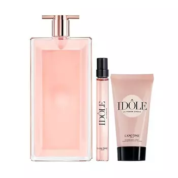 LANCOME Набор Idole: Парфюмерная вода + Лосьон для тела + Парфюмерная вода в дорожном формате