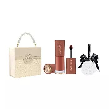 LANCOME Набор: L'Absolu Rouge Intimatte Liquid + Ароматическая подвеска + Подарочная коробка