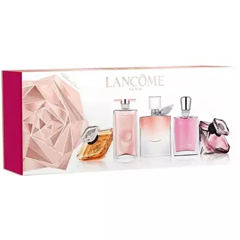 LANCOME Набор миниатюр: Miracle,Trsor,La Nuit Trsor, La Vie Est Belle,Idle
