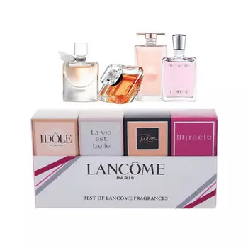 LANCOME Набор миниатюр Tresor, Idole, Miracle, La Vie Est Belle