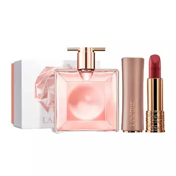 LANCOME Набор: Парфюмерная вода Idle + Губная помада L'Absolu Rouge Intimatte