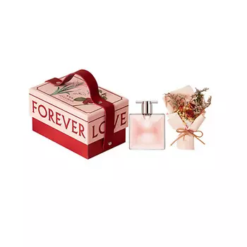 LANCOME Парфюмерная вода Idole + Миниатюрный букет + Подарочная упаковка