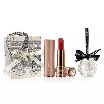 LANCOME Подарочный набор L'Absolu Rouge Intimatte Lipstick